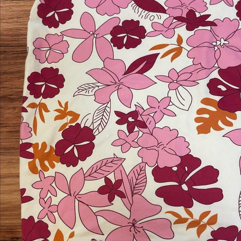 Floral Pink & Red Tropical Halter Dress - Picture 3 of 5